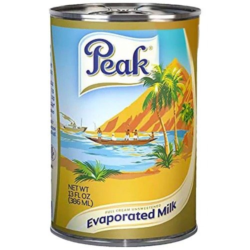 Peak Milk Evaporated Tin